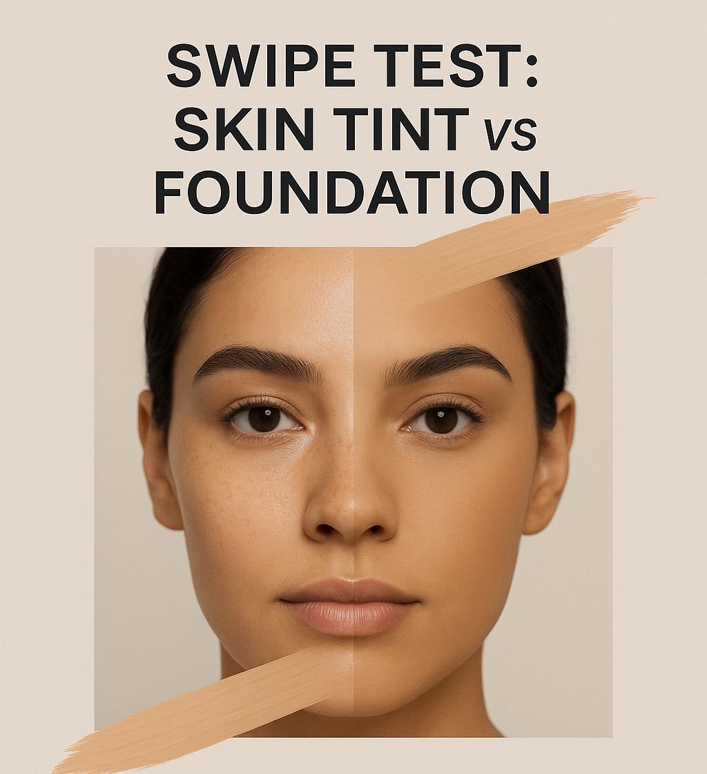 Swipe Test: Skin Tint vs Foundation in Real-World Scenarios
